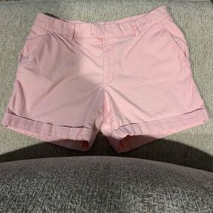 H&M PINK GINGHAM SHORTS